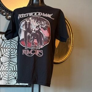 Fleetwood Mac Black Graphic Tee